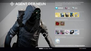 Xur – Agent der Neun: Standort und Inventar (23.09.2016 – 25.09.2016)