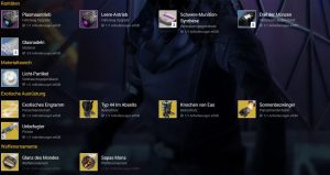 Xur – Agent der Neun: Standort und Inventar (14.10.2016 – 16.10.2016)