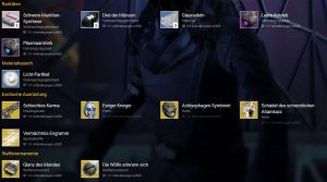 Xur – Agent der Neun: Standort und Inventar (28.10.2016 – 30.10.2016)