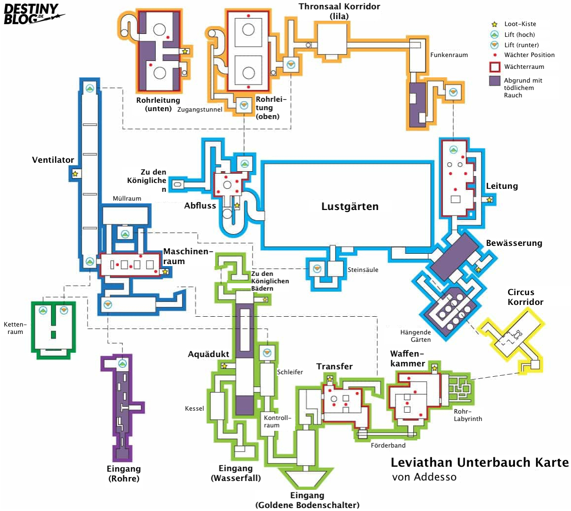 Destiny 2 Leviathan Raid Guide - Labyrinth im Unterbauch