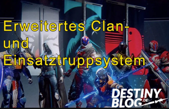Neues Clansystem und beständigere Einsatztrupps